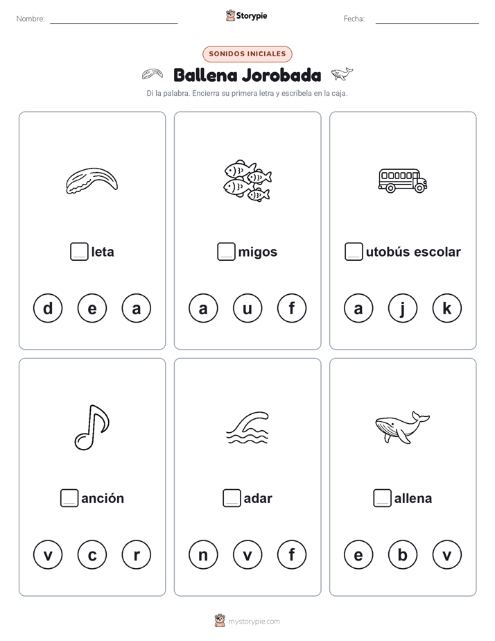 Sonidos Iniciales