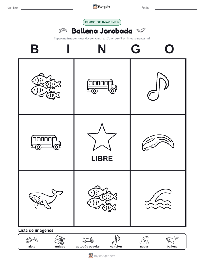 Bingo de Imágenes