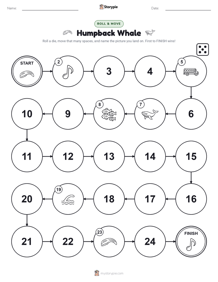 Roll & Move Game