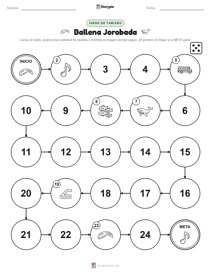 Juego de Rueda y Avanza