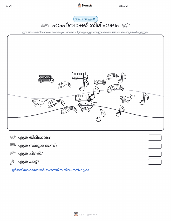 എണ്ണുന്ന ദൃശ്യങ്ങൾ