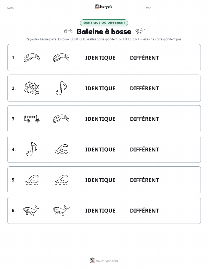 Identique ou Différent