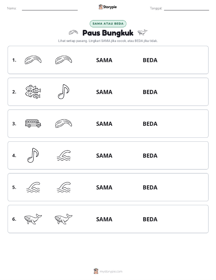 Sama atau Berbeda