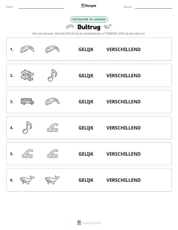 Zelfde of Verschillend