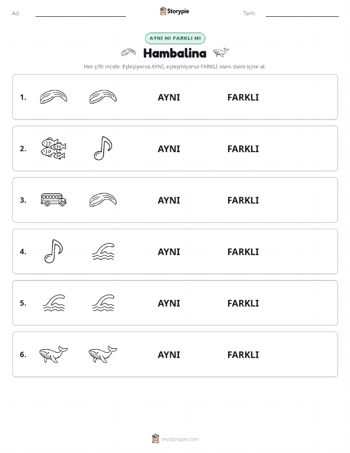 Aynı mı Farklı mı