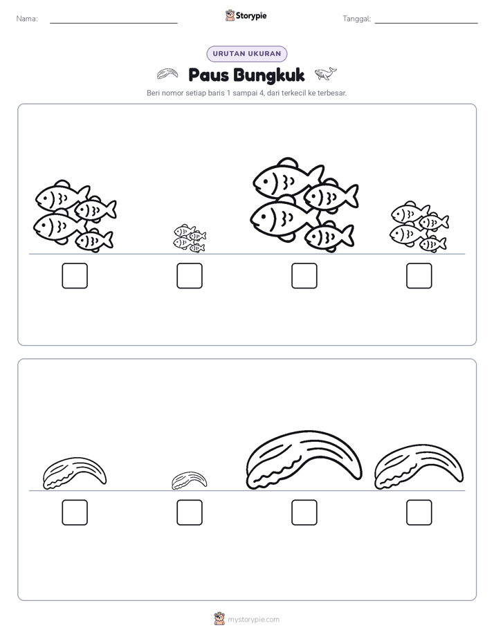 Urutan Ukuran
