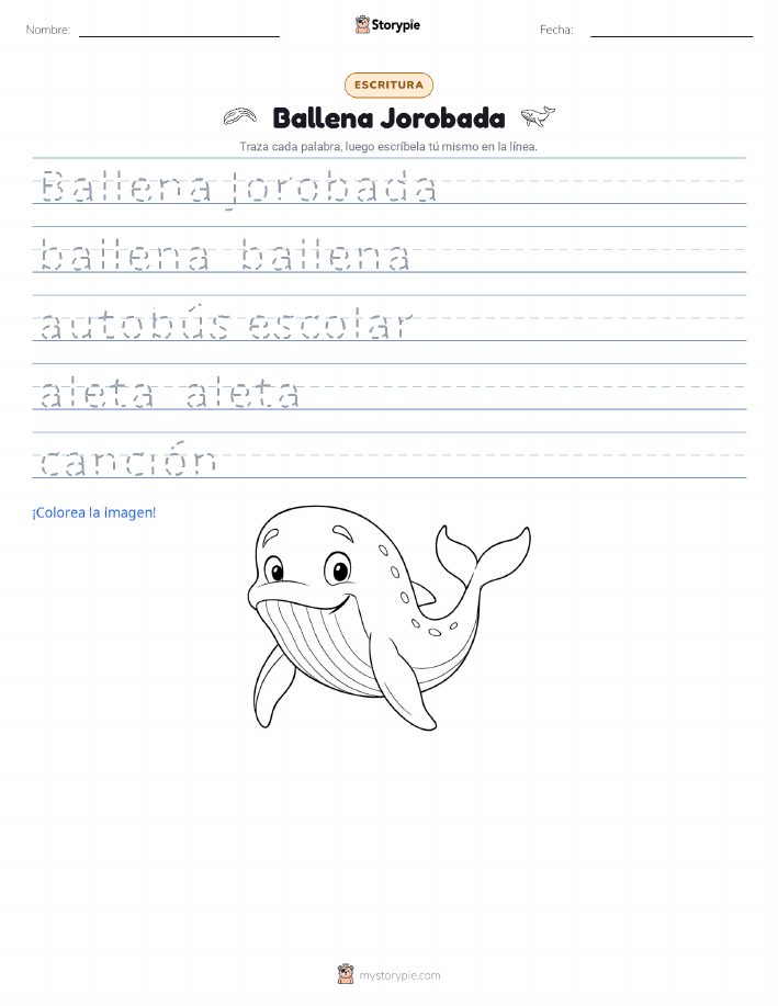 Práctica de Escritura