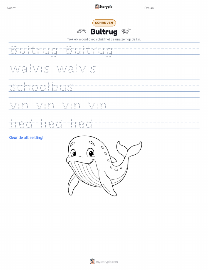 Schrijf Oefening
