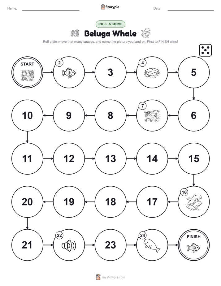 Roll & Move Game