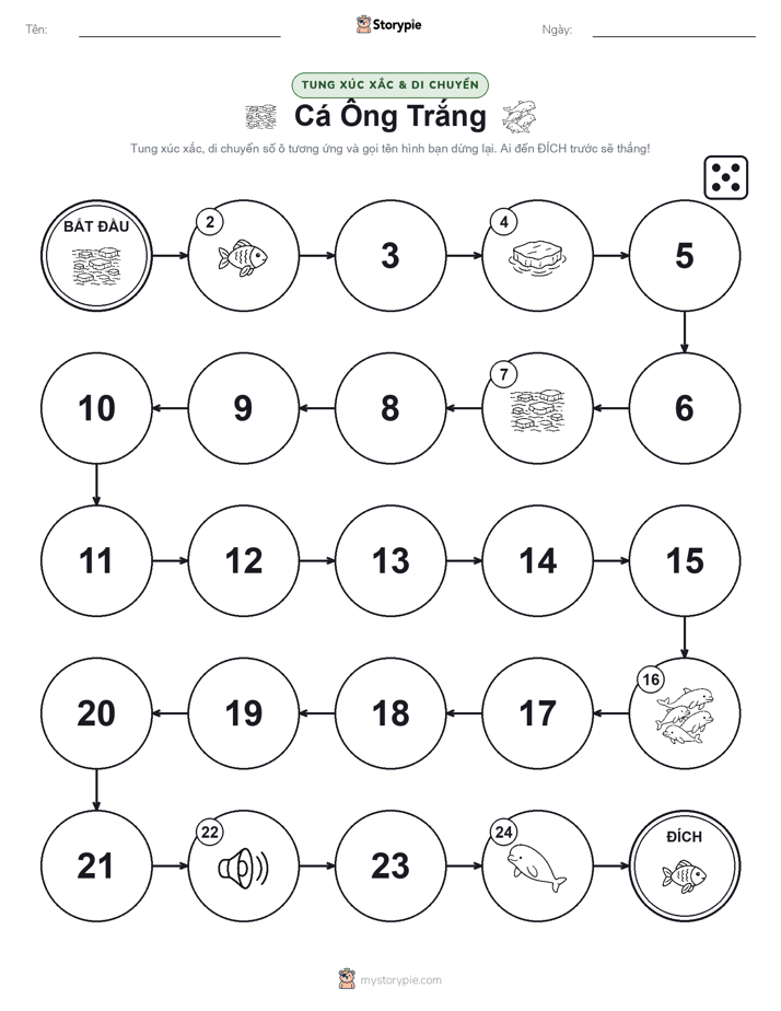 Trò Chơi Cuộn & Di Chuyển