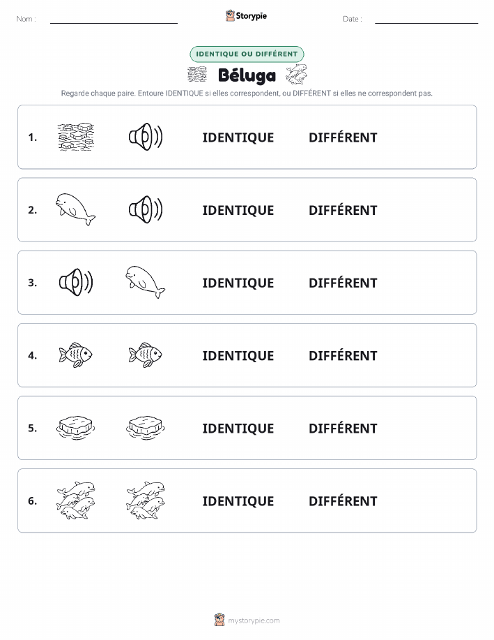 Identique ou Différent