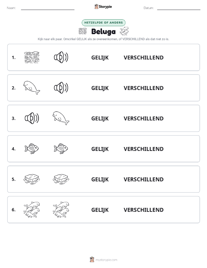 Zelfde of Verschillend