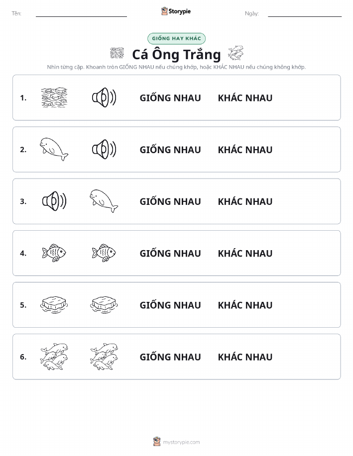 Giống Hay Khác