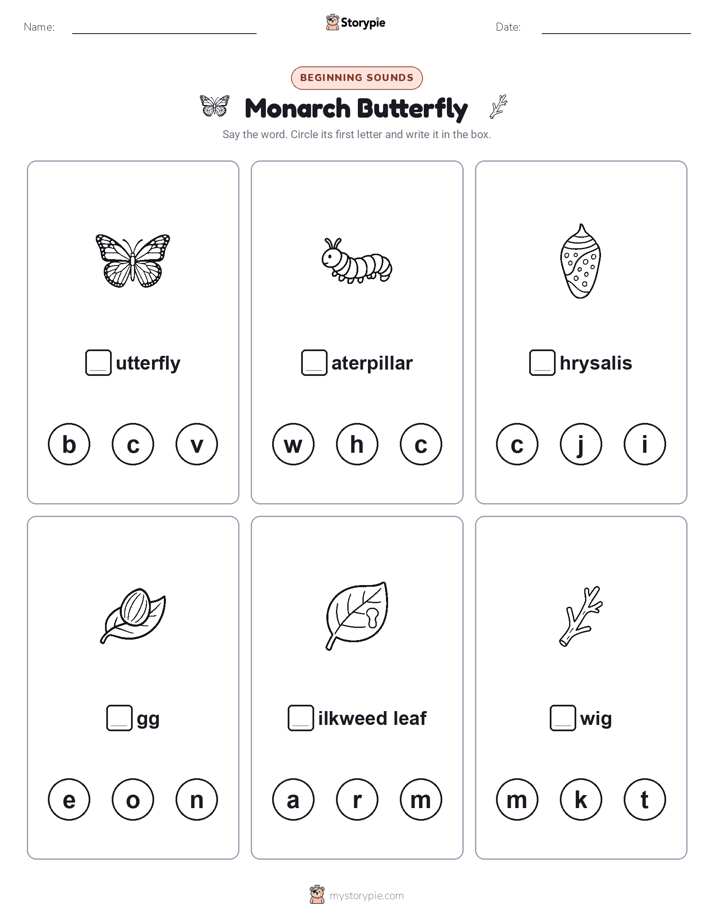 Beginning Sounds