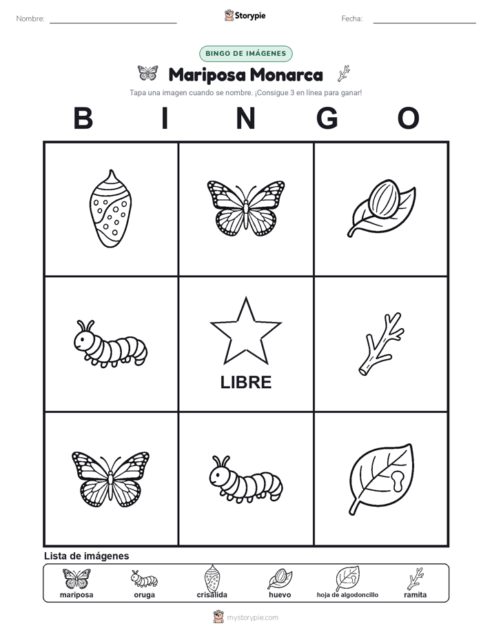 Bingo de Imágenes