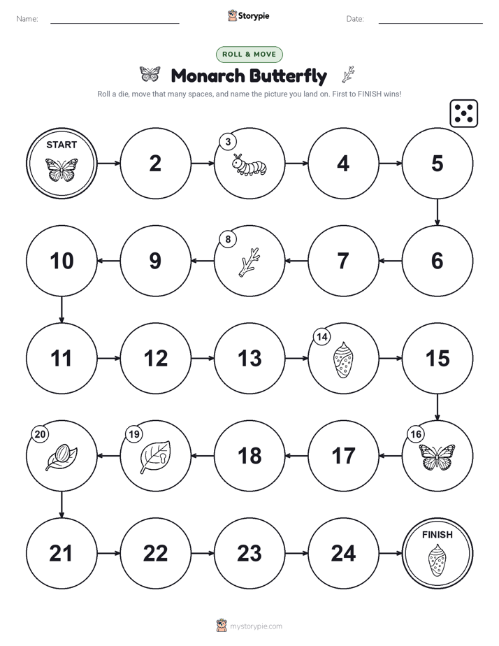Roll & Move Game