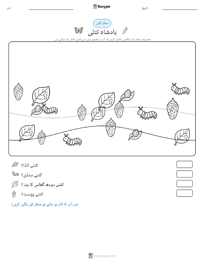 گنتی کا منظر