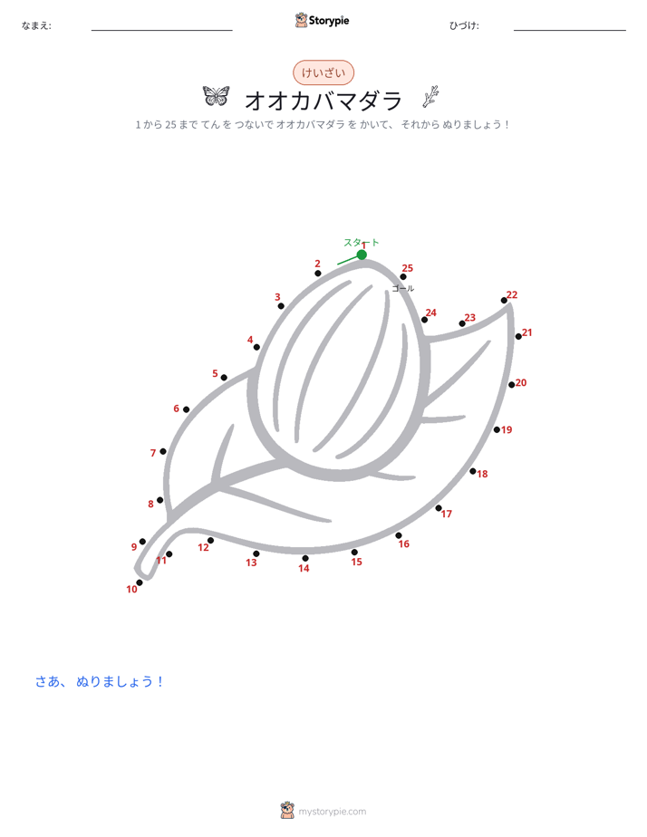 点つなぎ