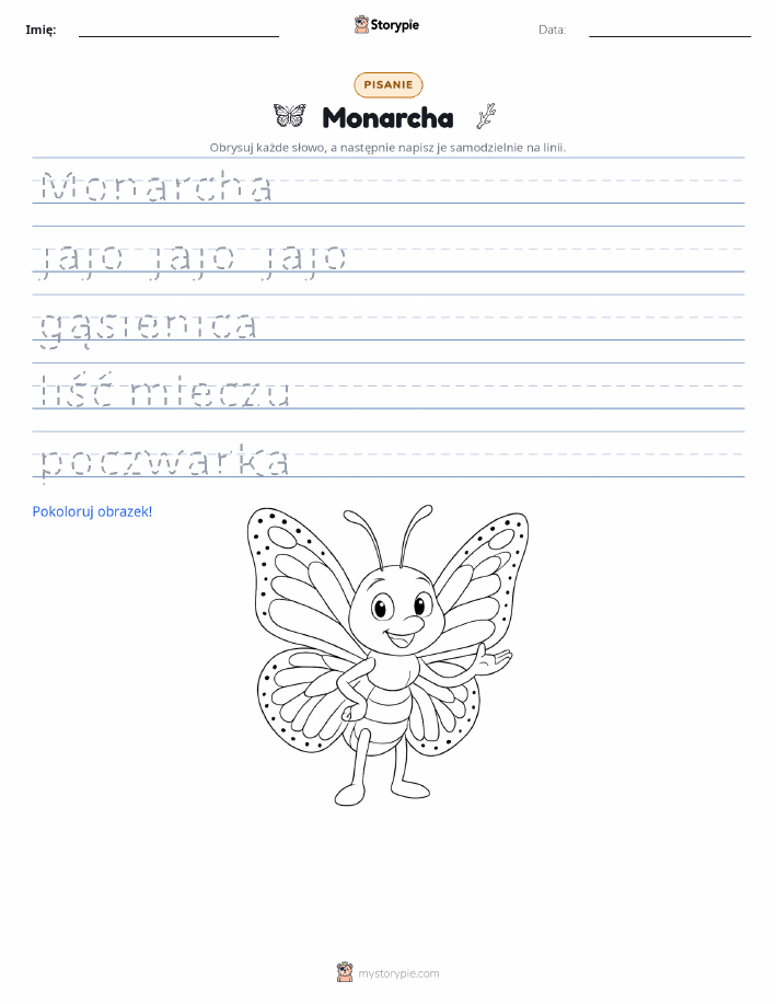 Ćwiczenie Pisania