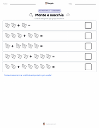Anteprima della scheda stampabile di Aquila di mare maculata