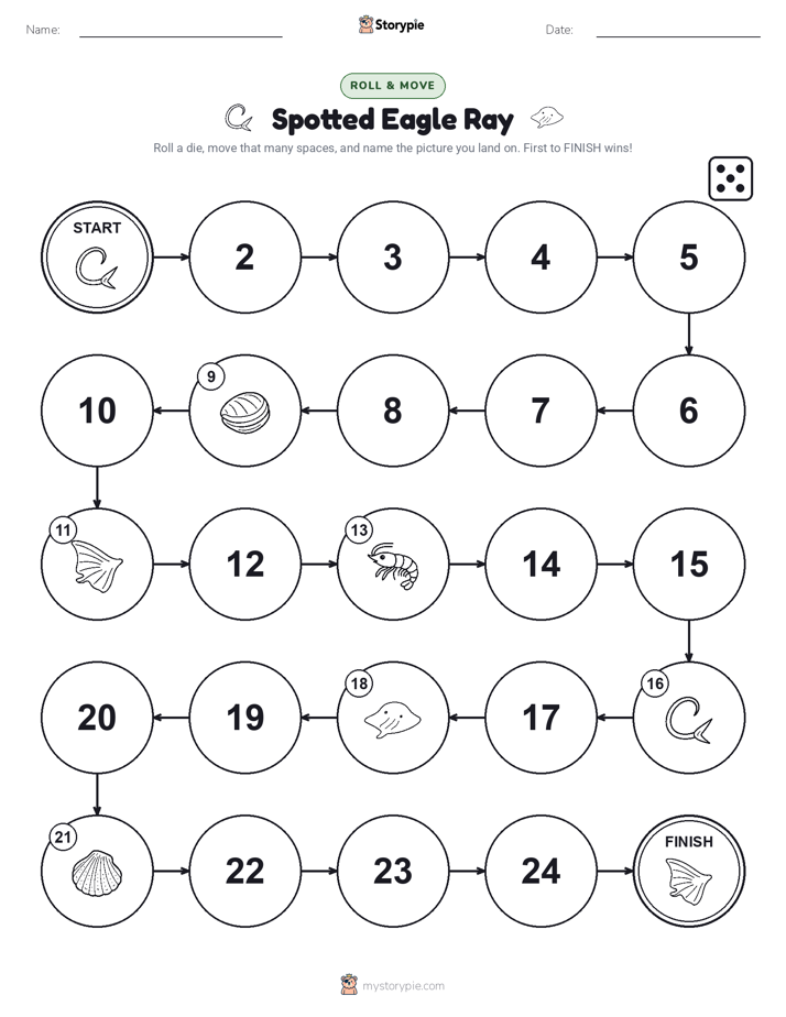 Roll & Move Game