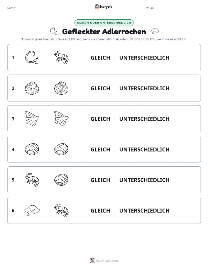Gleich oder Anders
