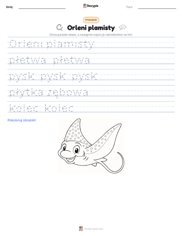 Ćwiczenie Pisania