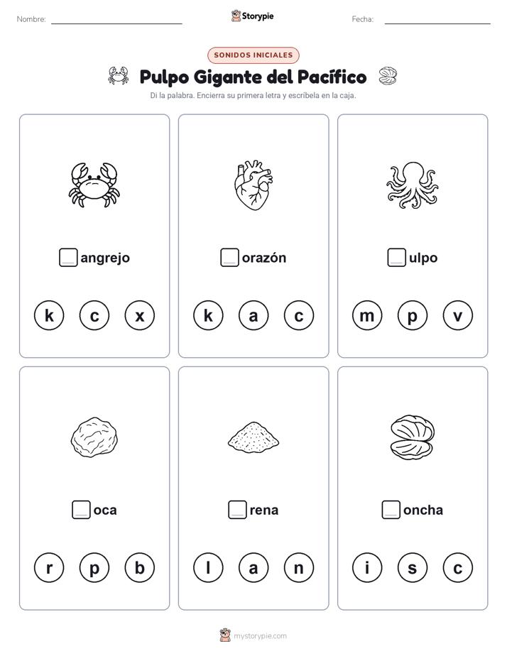 Sonidos Iniciales