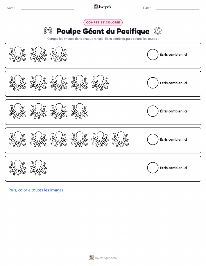 Compter & Colorier