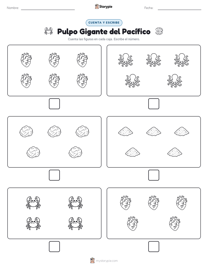 Cuenta y Escribe