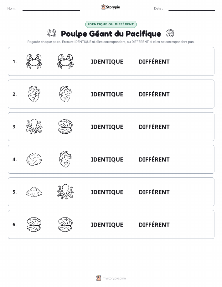 Identique ou Différent