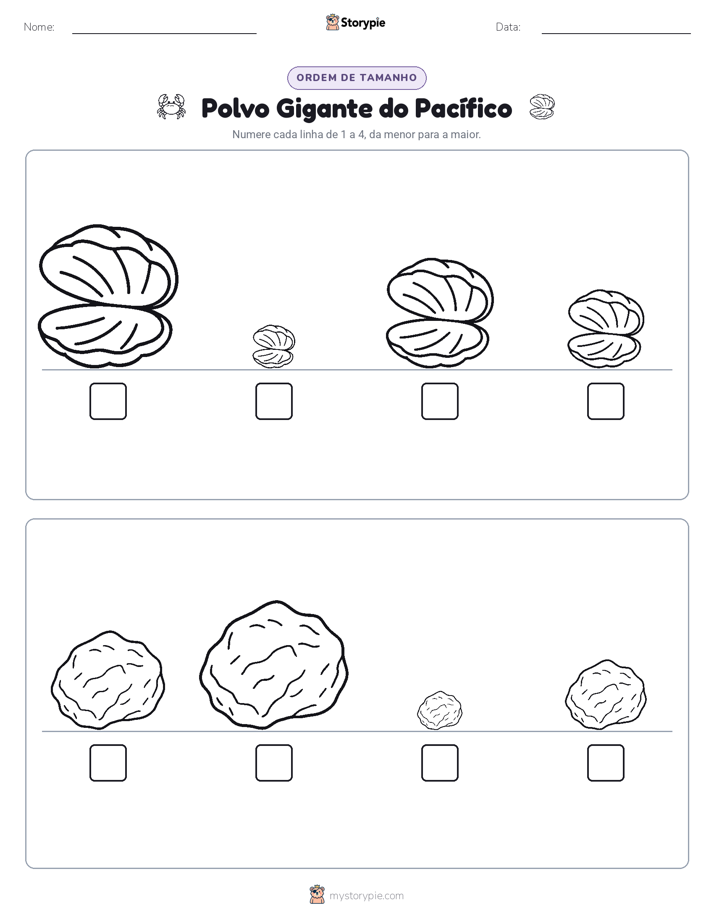 Ordem de Tamanho