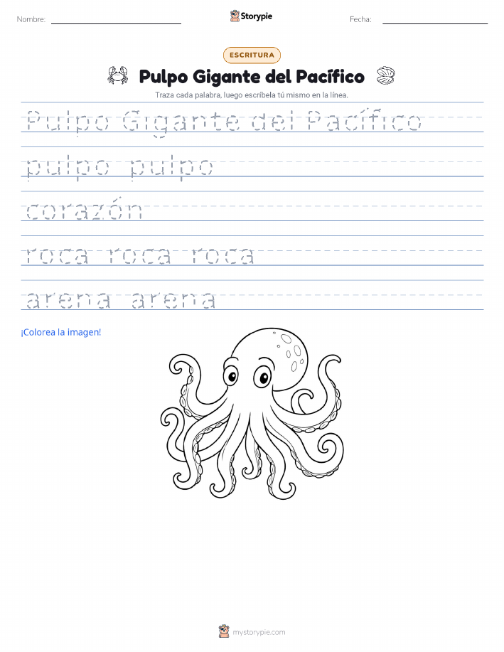 Práctica de Escritura