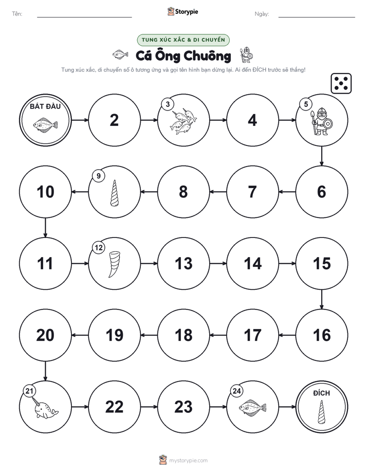 Trò Chơi Cuộn & Di Chuyển