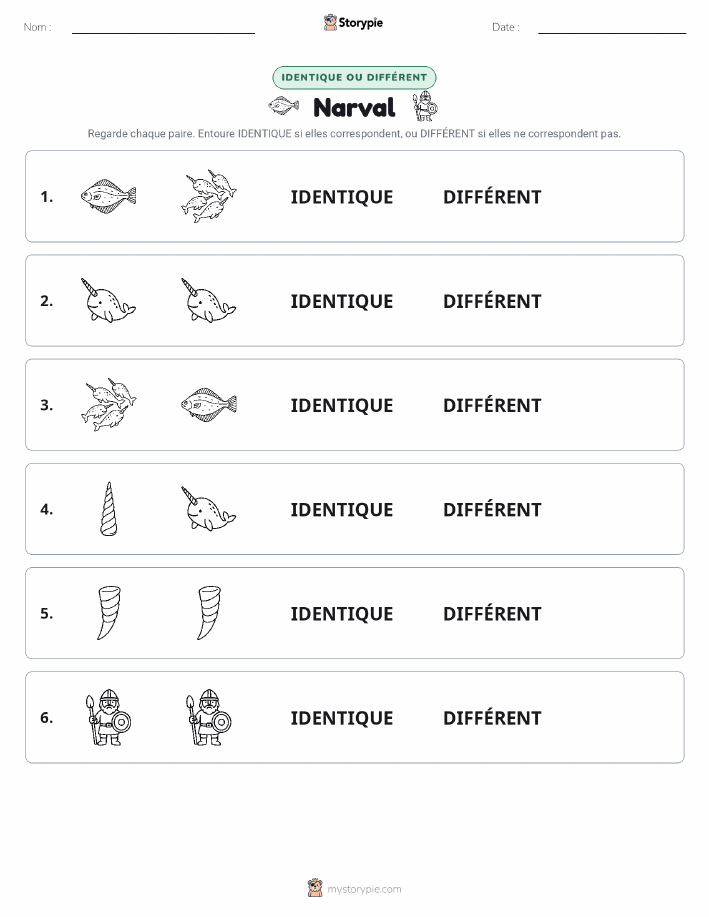 Identique ou Différent