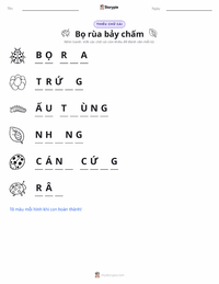 Xem trước tài liệu in sẵn Bọ rùa bảy đốm (Bọ rùa)