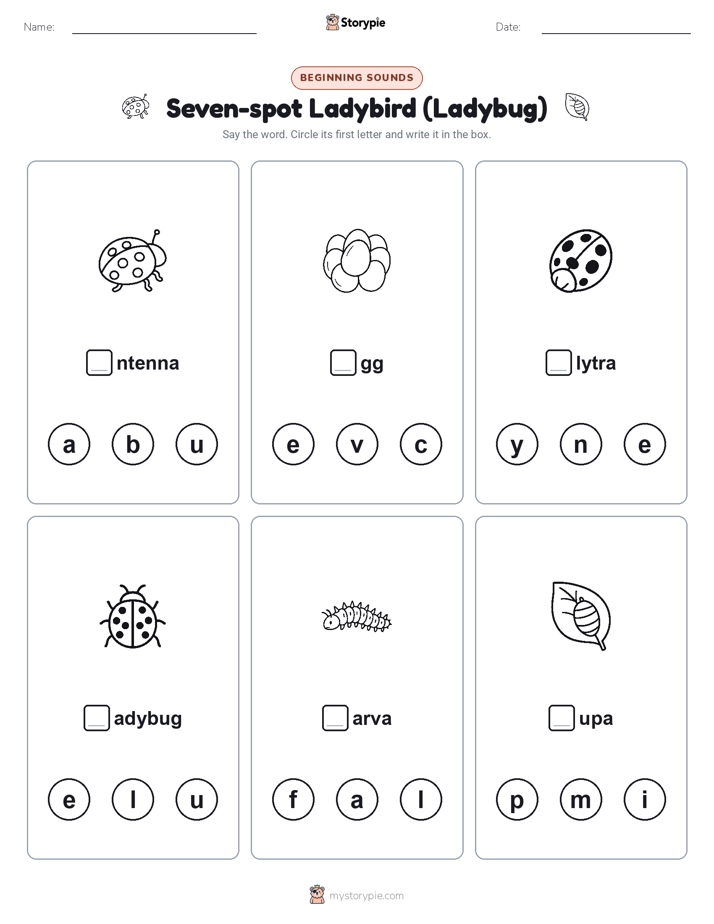 Beginning Sounds
