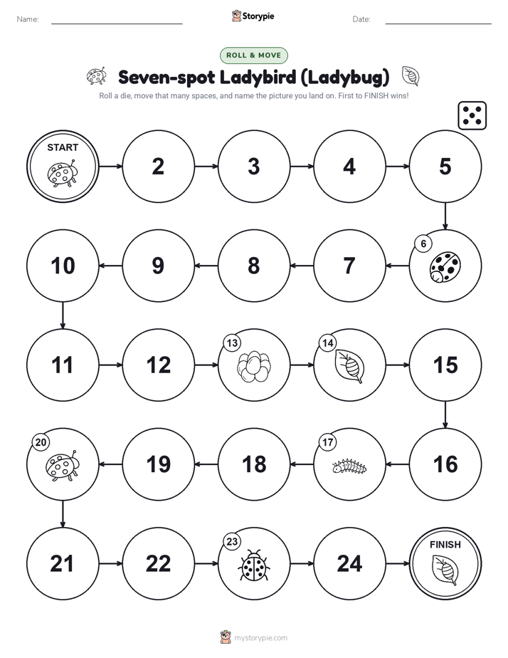 Roll & Move Game