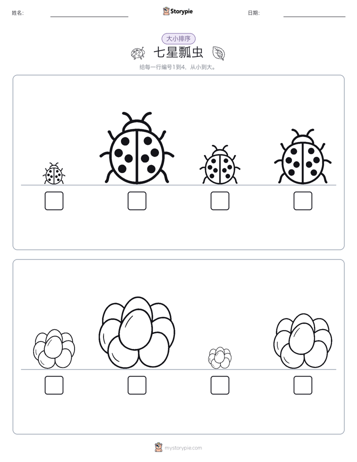 大小排序