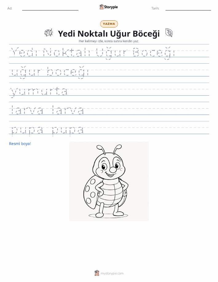 Yazma Pratiği