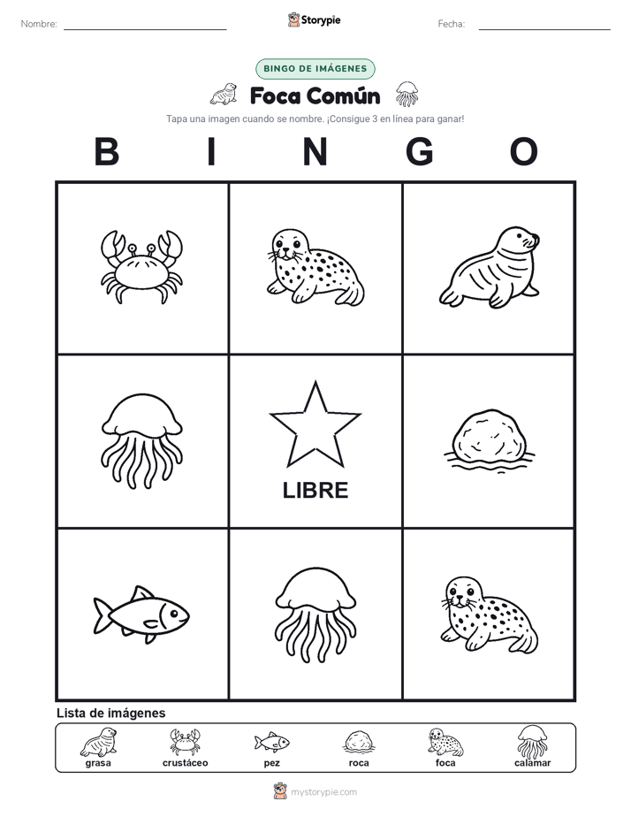 Bingo de Imágenes