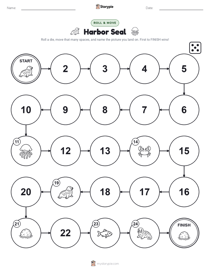Roll & Move Game
