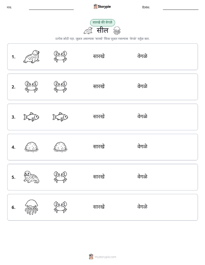 समान की भिन्न