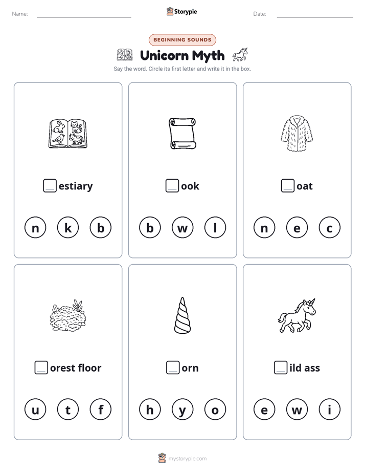 Beginning Sounds