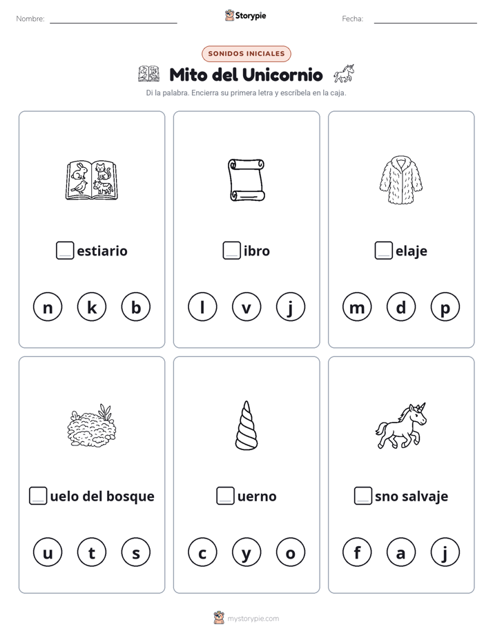 Sonidos Iniciales
