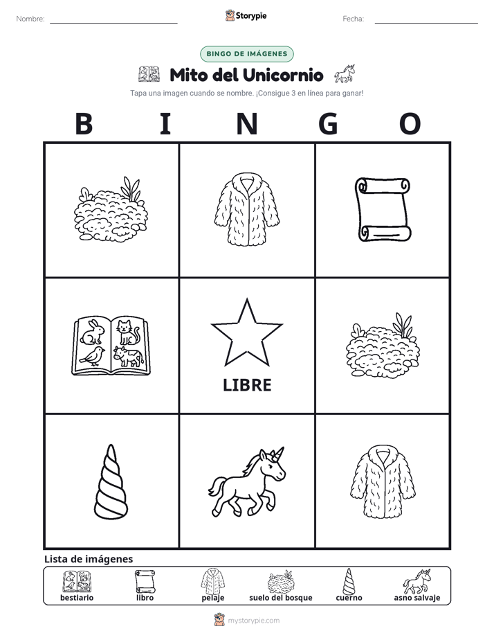 Bingo de Imágenes