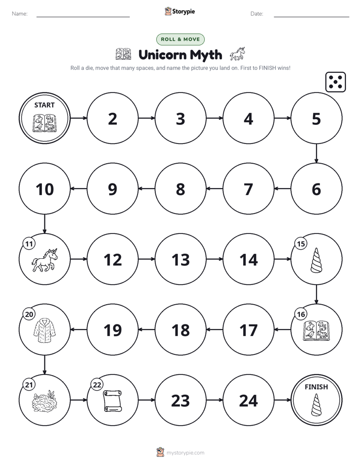 Roll & Move Game