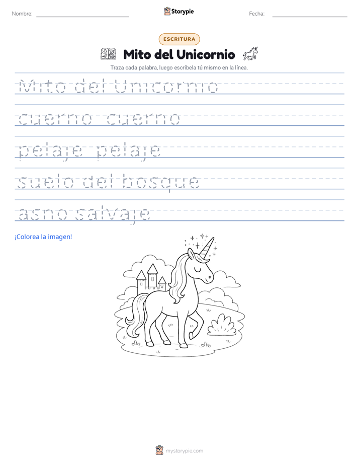 Práctica de Escritura