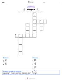Podgląd drukowalnego arkusza ćwiczeń Mszyca
