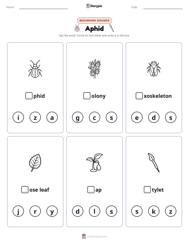 Beginning Sounds